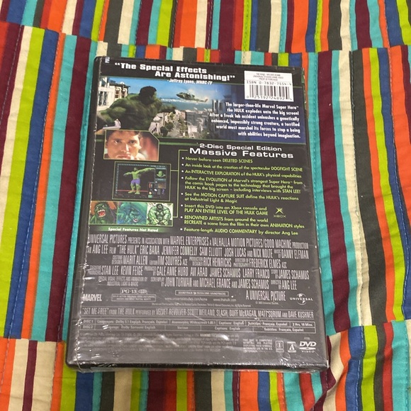 2- disc Special edition, hulk, DVD, fast, shipping, sealed brand new - Picture 4 of 8